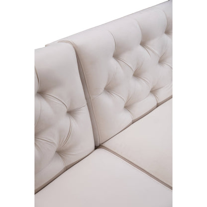 Canapé-lit convertible en velours de 87,8 po avec futon