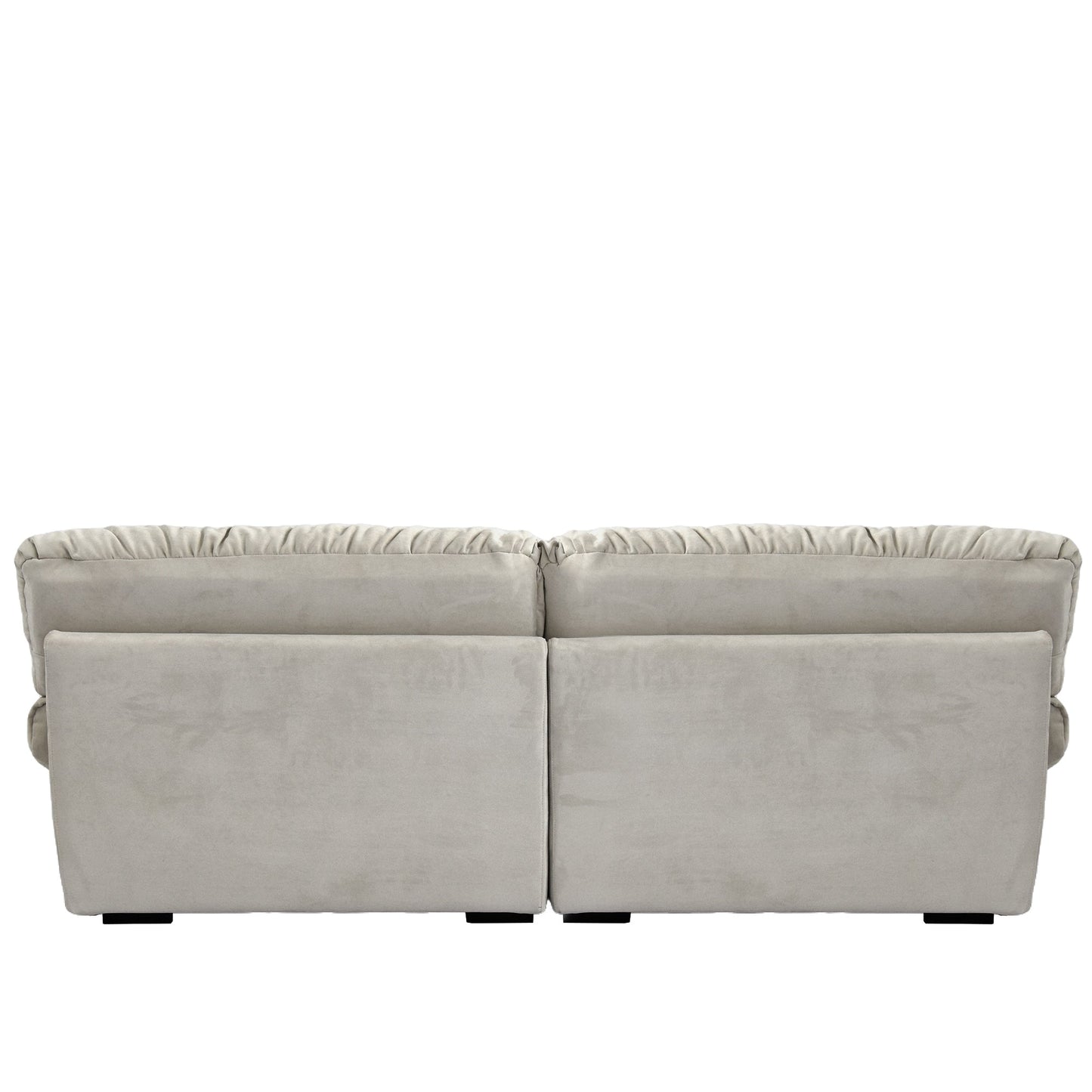 89 canapés sectionnels Fluffy Cloud, canapés minimalistes modernes avec deux coussins