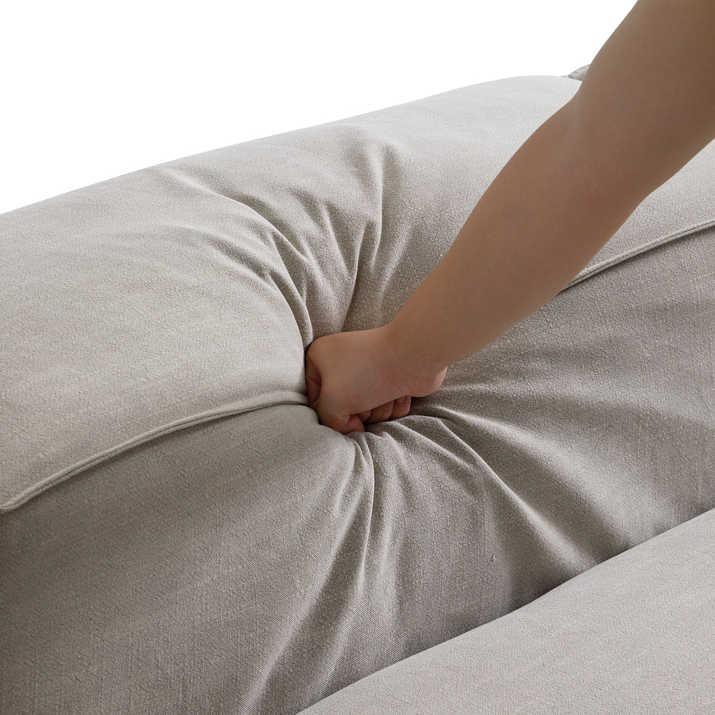 Fauteuil d'appoint modulaire Freedom beige