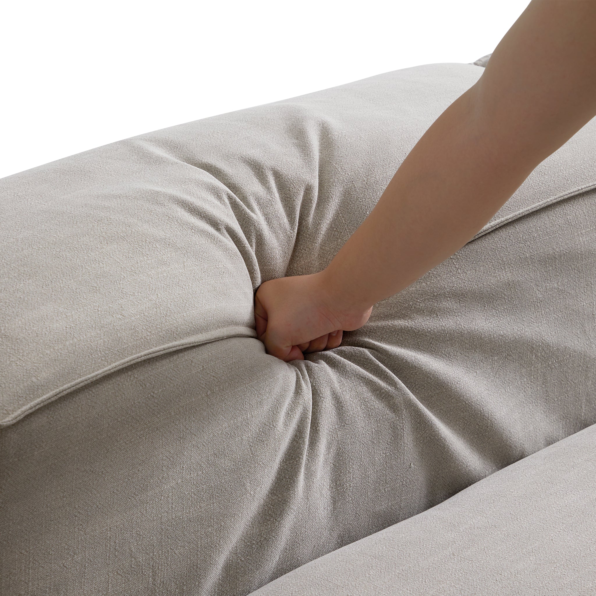 Fauteuil d'appoint modulaire Freedom beige