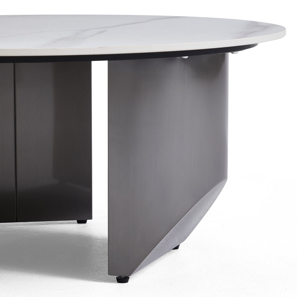 Table basse somptueuse en ardoise