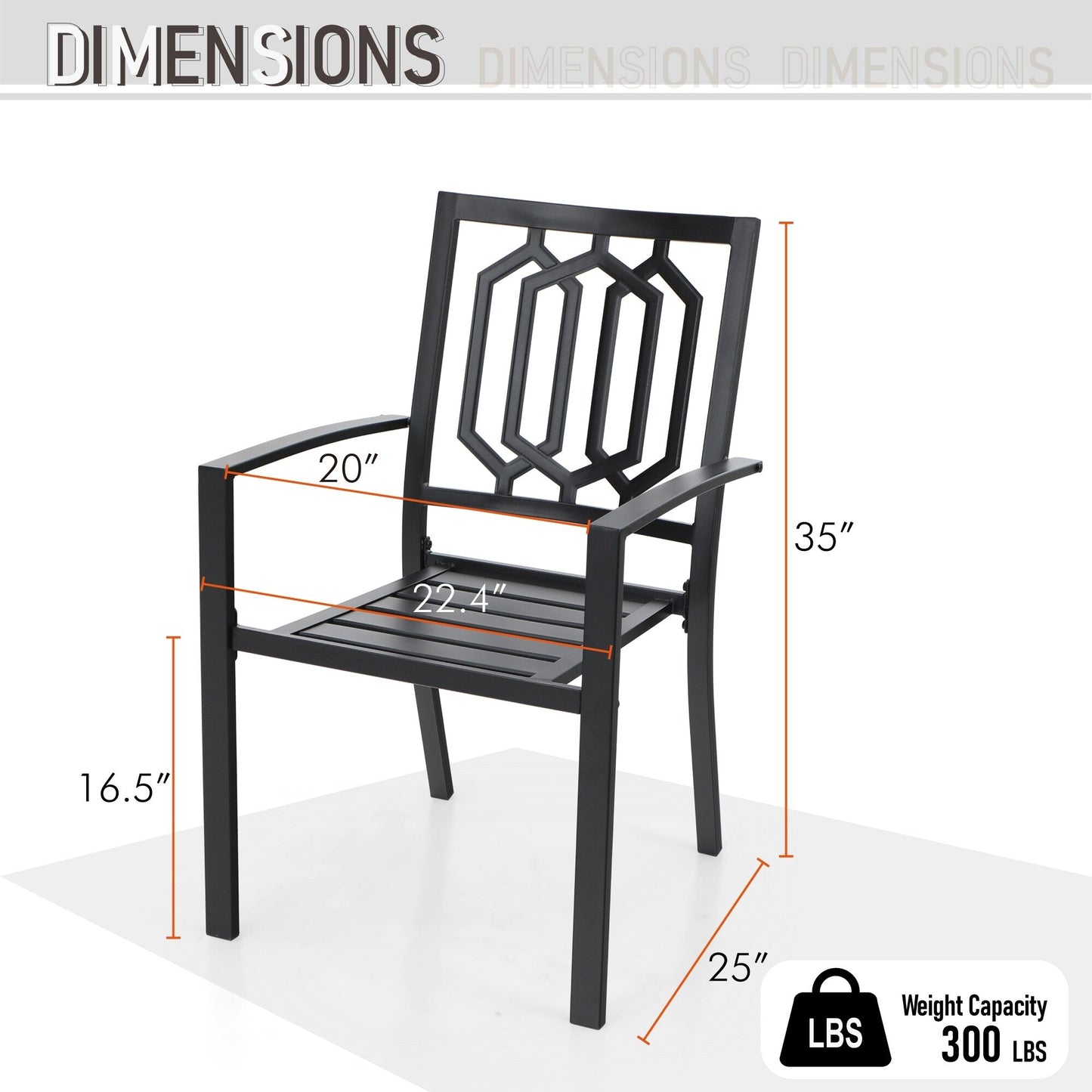 Ensemble de salle à manger de patio MAISON ARTS 9 pièces, table carrée en métal de 60 pouces et 8 chaises de salle à manger en métal