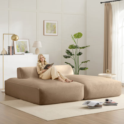 Canapé sectionnel modulaire surdimensionné de 90 pouces