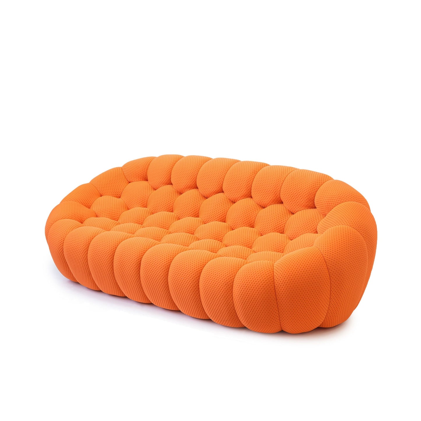 Canapé à bulles moderne 98,43 pouces en forme de nid d'abeille 3D