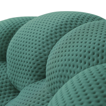 Canapé à bulles moderne 98,43 pouces en forme de nid d'abeille 3D