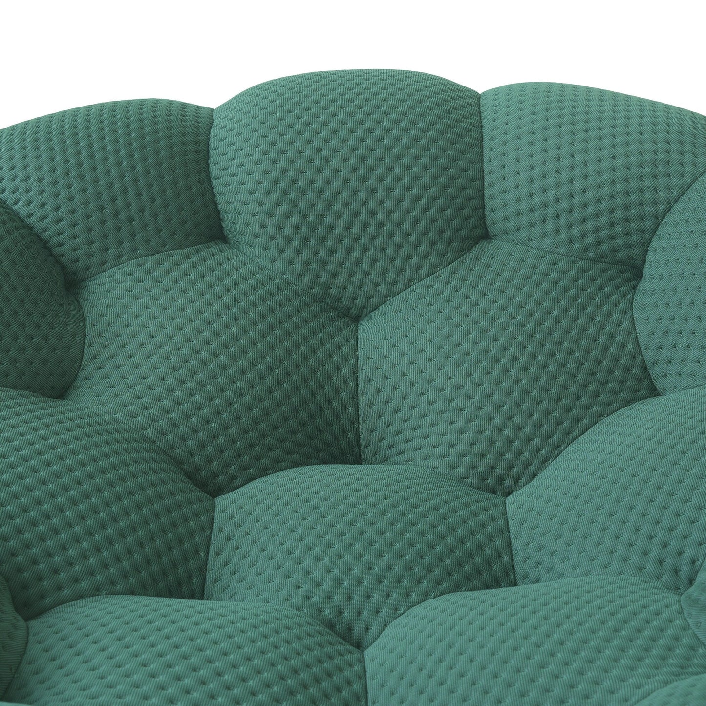 Canapé à bulles moderne 98,43 pouces en forme de nid d'abeille 3D