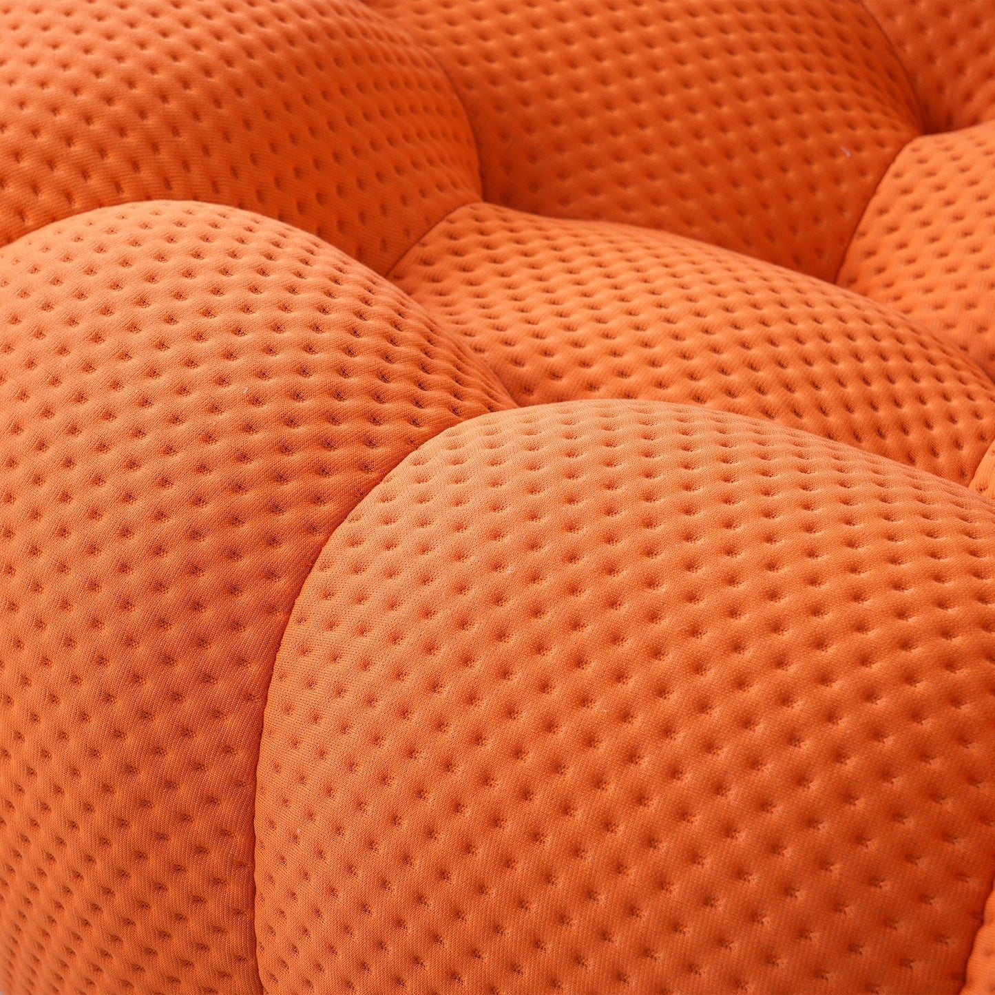 Canapé à bulles moderne 98,43 pouces en forme de nid d'abeille 3D