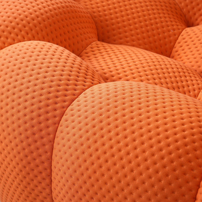 Canapé à bulles moderne 98,43 pouces en forme de nid d'abeille 3D
