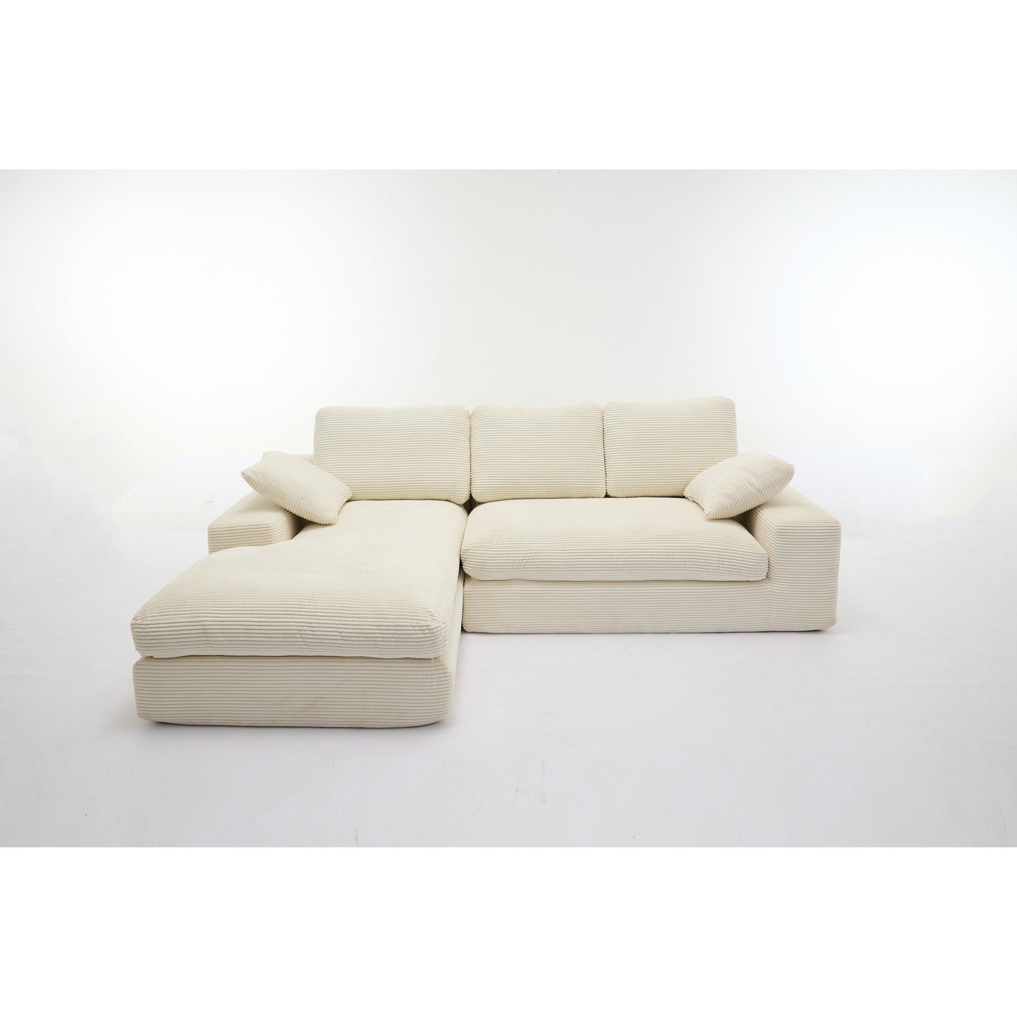 Ensemble de canapés de salon modulaires 99 x 69, canapé-lit rembourré pour salon, chambre à coucher, 2 pièces, combinaison gratuite