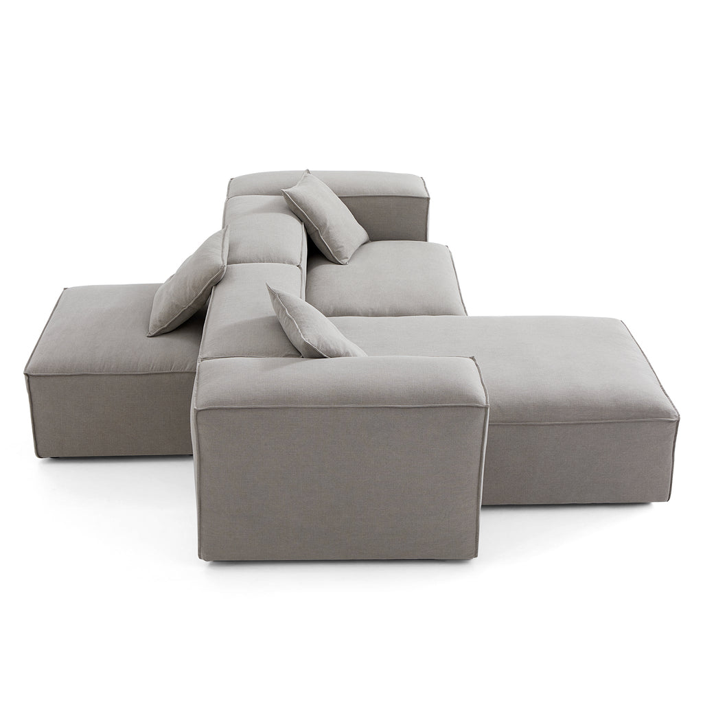 Canapé sectionnel double face Freedom Modular New Gray