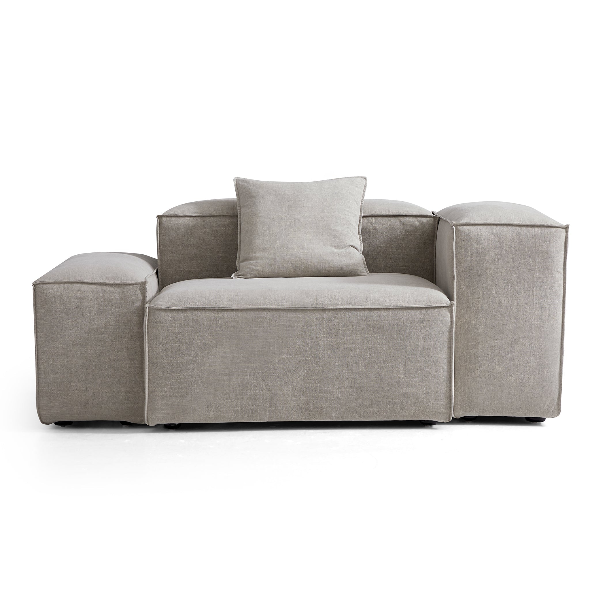 Freedom Modular New Gray Accent Armchair