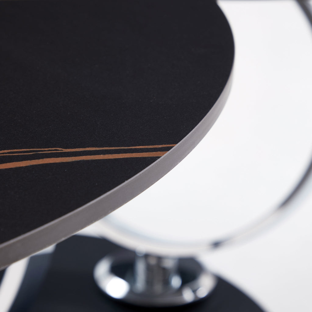 Table basse rotative moderne Satellite