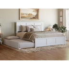 AFI Madison Platform Bed with Matching Footboard & Trundle