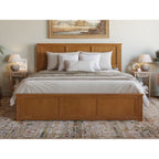 AFI Madison Platform Bed with Matching Footboard & Trundle