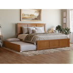 AFI Madison Platform Bed with Matching Footboard & Trundle