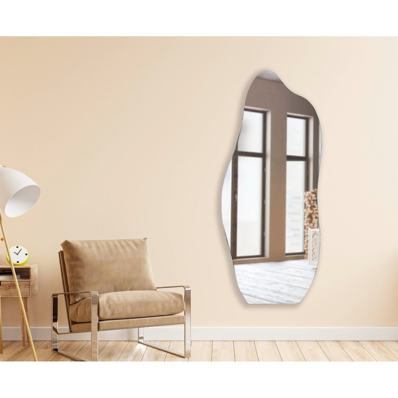 Miroir mural asymétrique irrégulier ALYA