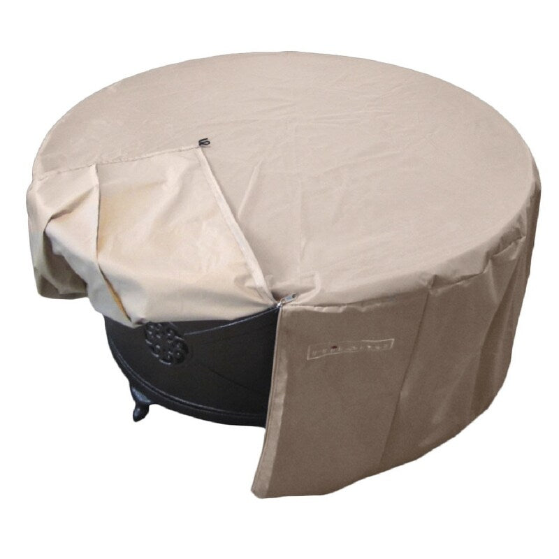 Housse de protection ronde pour foyer extérieur AZ Patio Heaters - 48 L x 48 l x 23 H