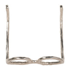 Sagebrook Home Sculpture abstraite moderne en métal et verres en aluminium, objet décoratif