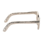 Sagebrook Home Sculpture abstraite moderne en métal et verres en aluminium, objet décoratif