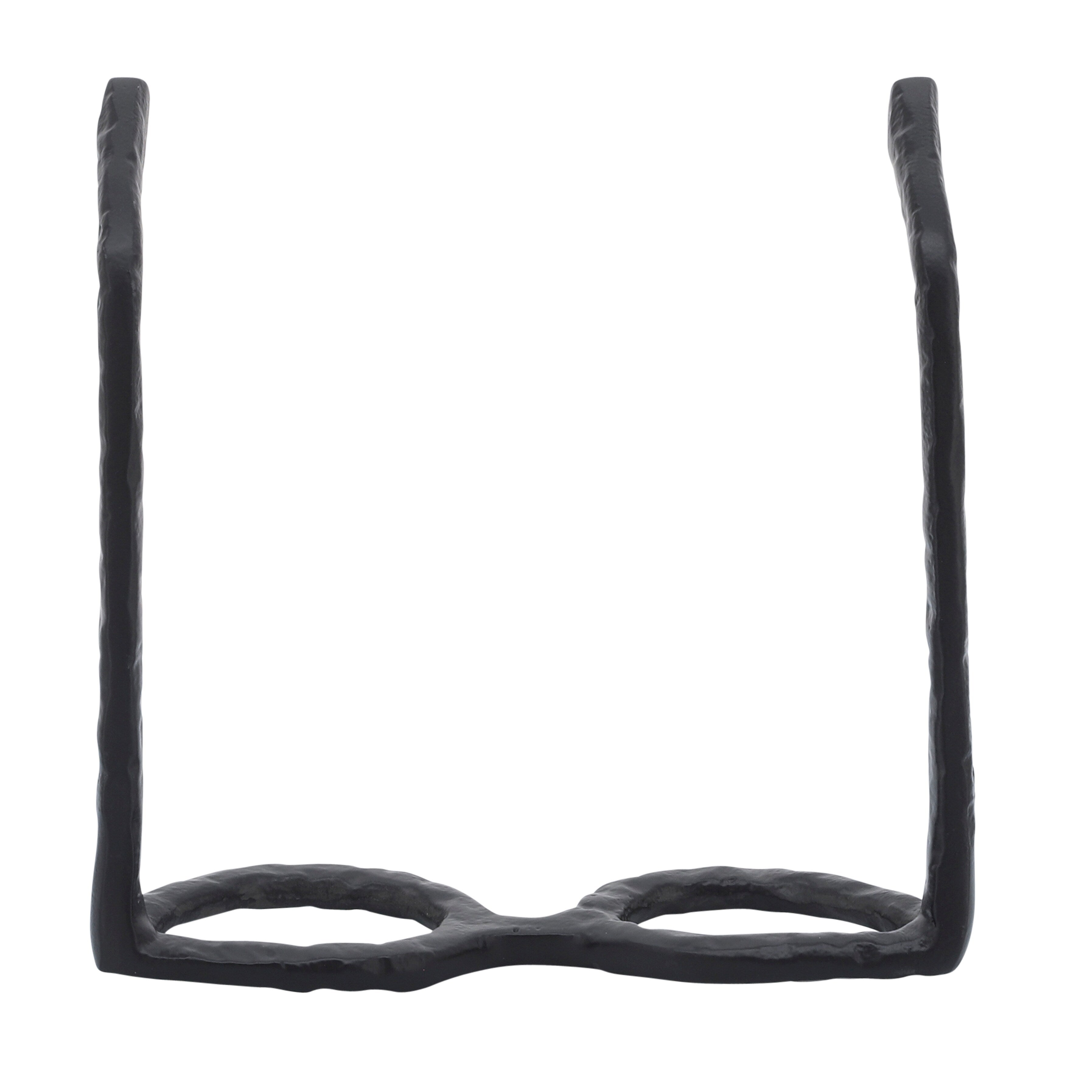 Sagebrook Home Sculpture abstraite moderne en métal et verres en aluminium, objet décoratif