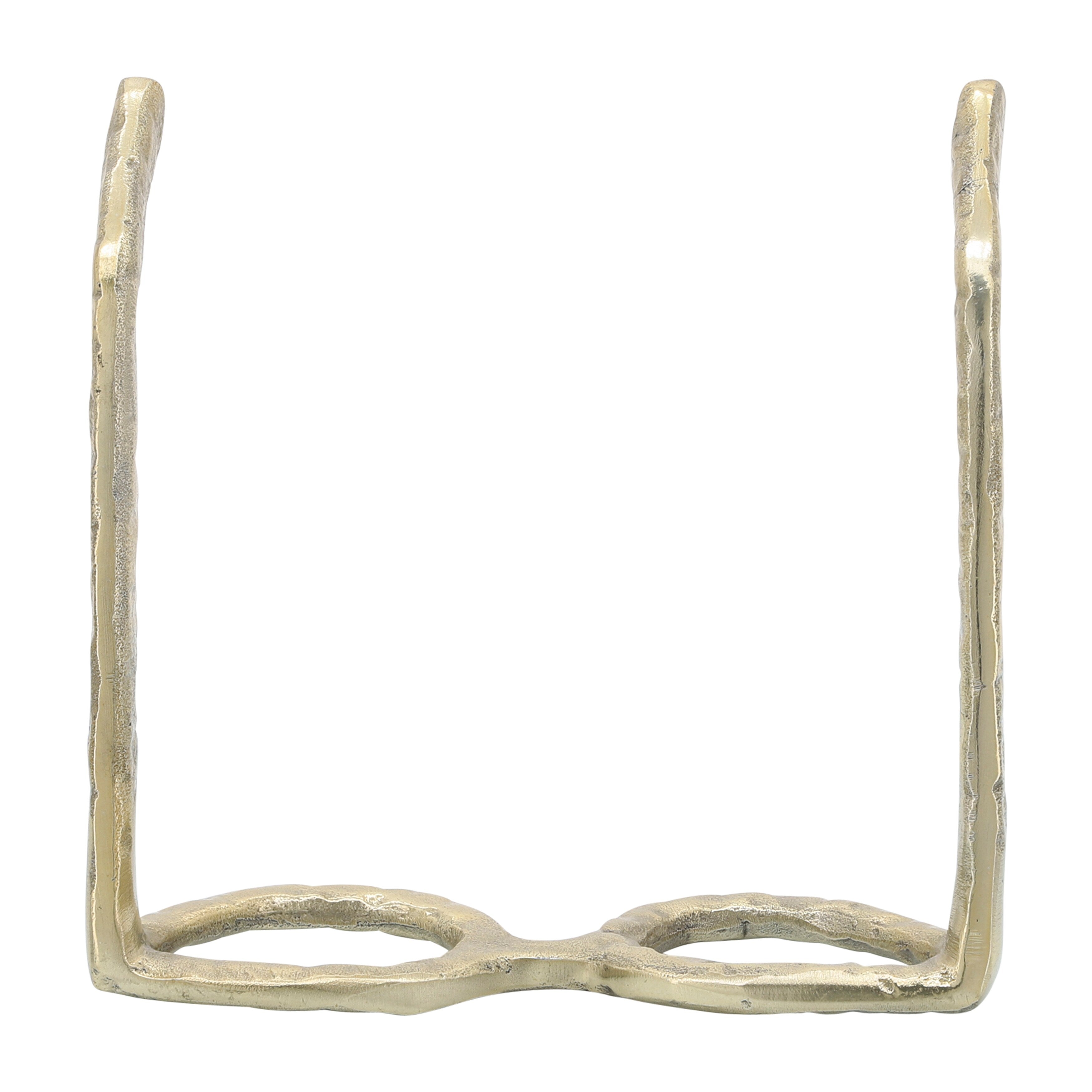 Sagebrook Home Sculpture abstraite moderne en métal et verres en aluminium, objet décoratif