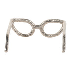 Sagebrook Home Sculpture abstraite moderne en métal et verres en aluminium, objet décoratif