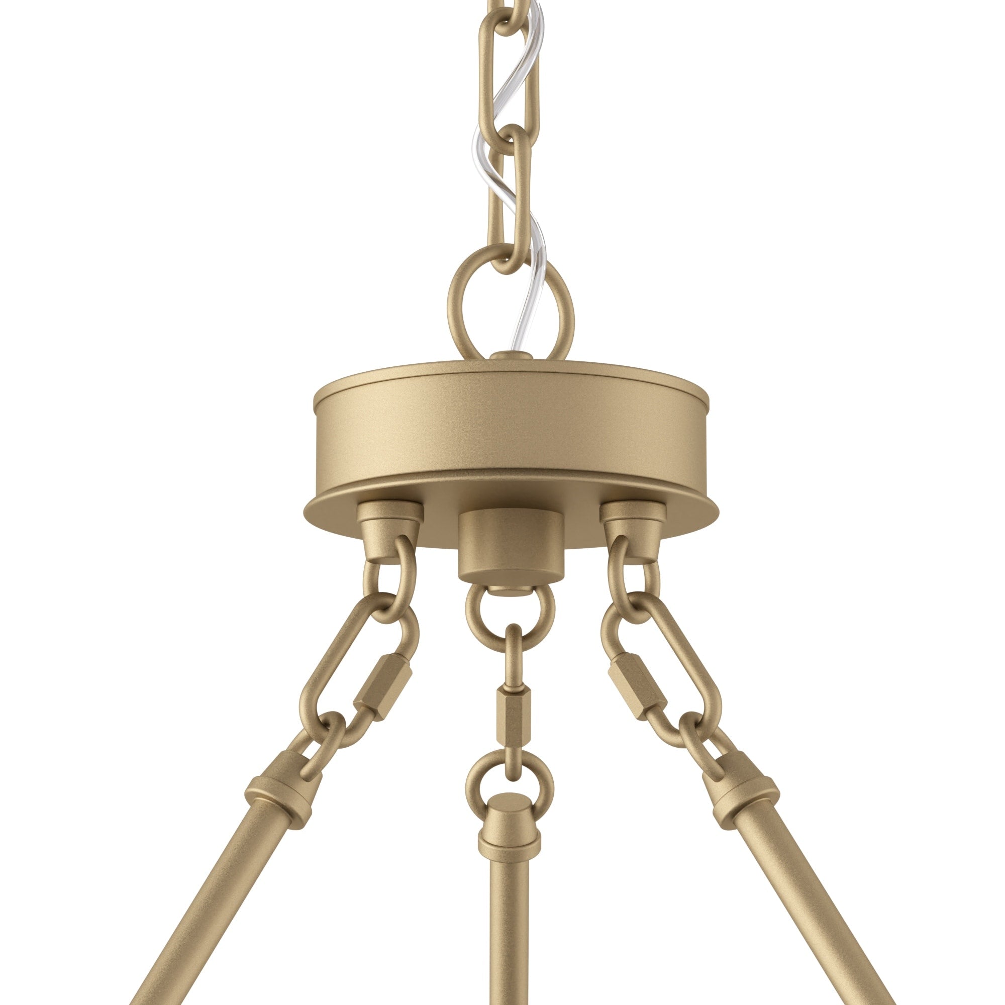Lustre rond en forme de roue de chariot de style ferme moderne Acroma à 20 lumières de 40 po avec certification UL