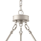Lustre rond en forme de roue de chariot de style ferme moderne Acroma à 20 lumières de 40 po avec certification UL