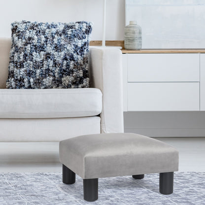 Tabouret d'escalier pour chien Adeco Ottoman rembourré en tissu