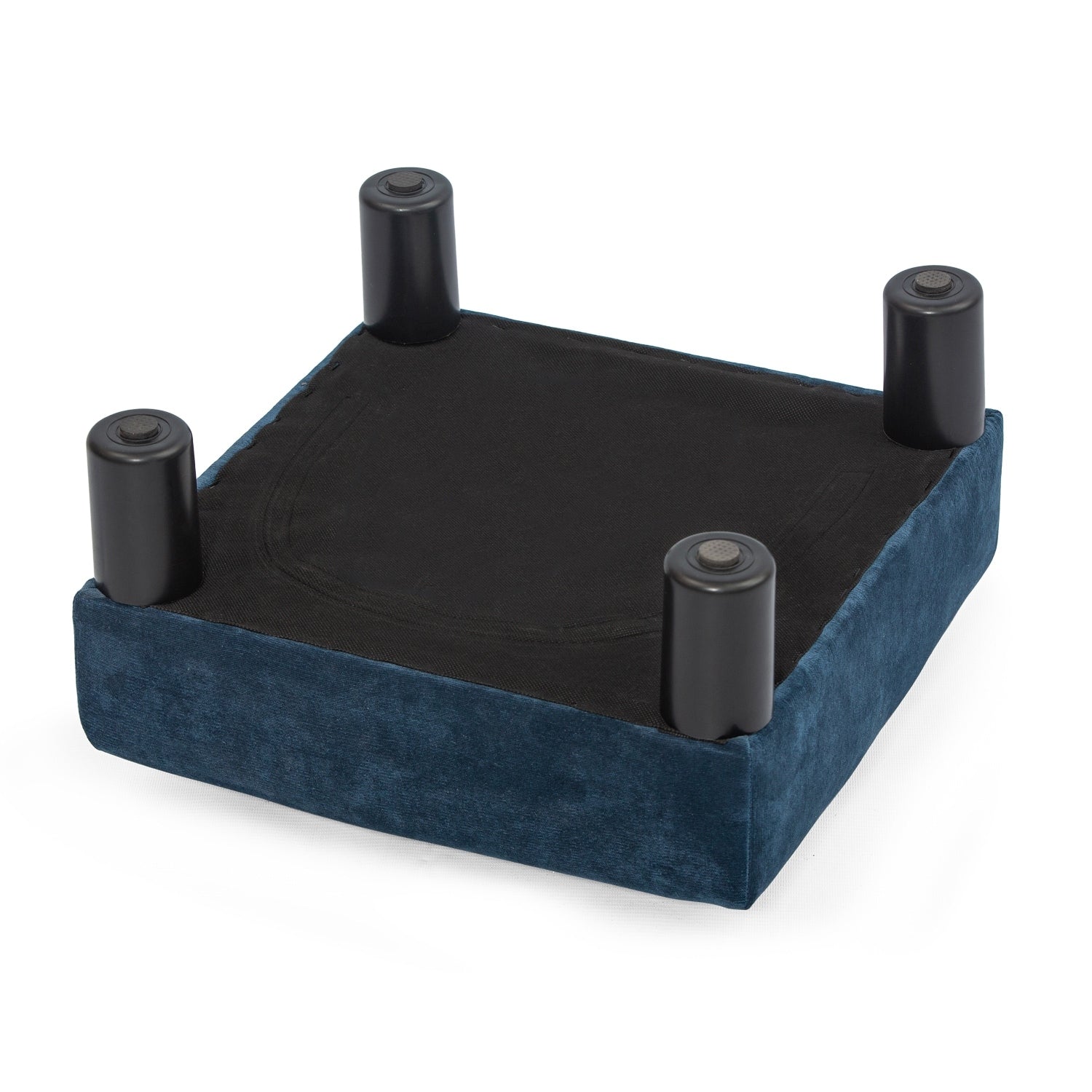 Tabouret d'escalier pour chien Adeco Ottoman rembourré en tissu