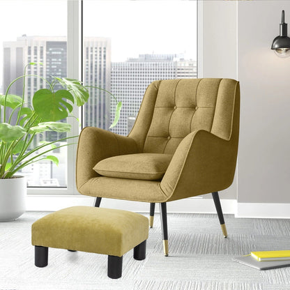 Tabouret d'escalier pour chien Adeco Ottoman rembourré en tissu