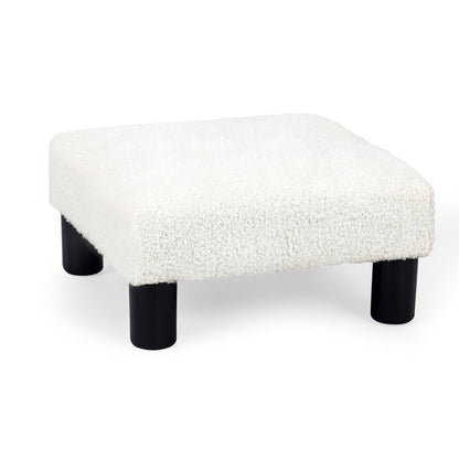 Tabouret d'escalier pour chien Adeco Ottoman rembourré en tissu