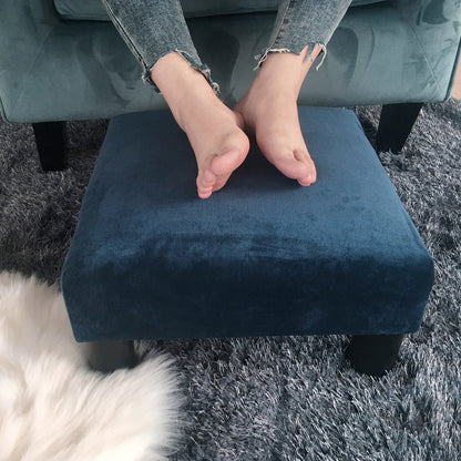 Tabouret d'escalier pour chien Adeco Ottoman rembourré en tissu