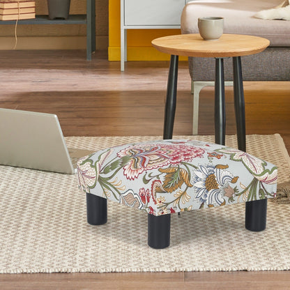 Tabouret d'escalier pour chien Adeco Ottoman rembourré en tissu