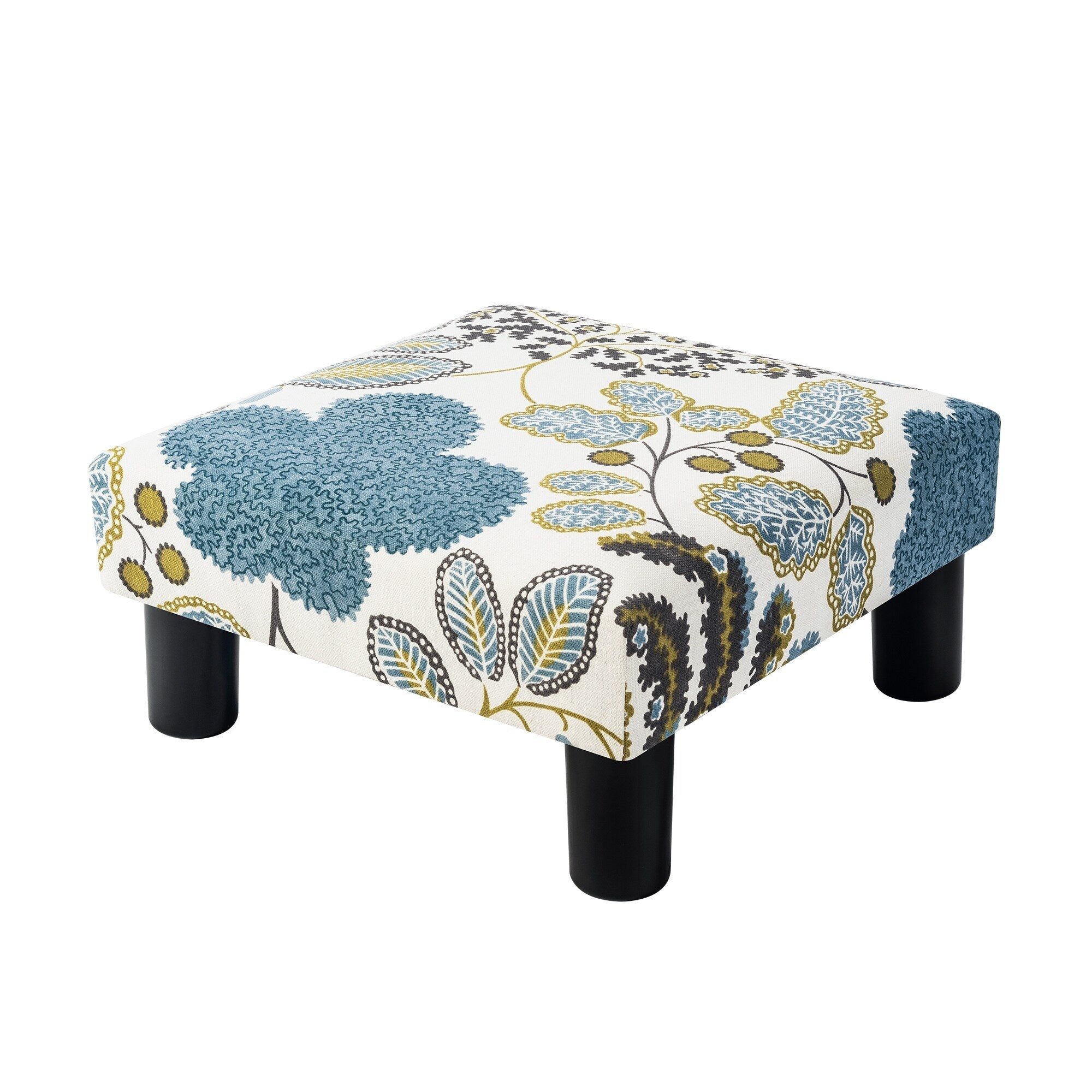 Tabouret d'escalier pour chien Adeco Ottoman rembourré en tissu