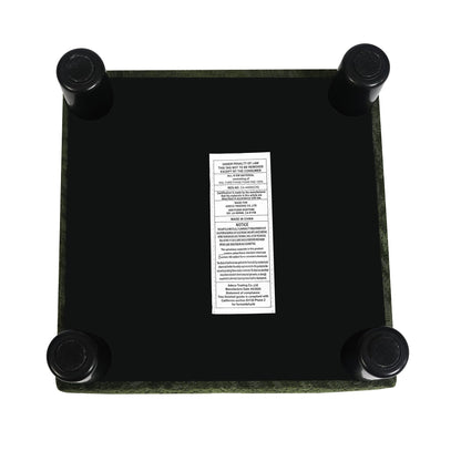 Tabouret d'escalier pour chien Adeco Ottoman rembourré en tissu