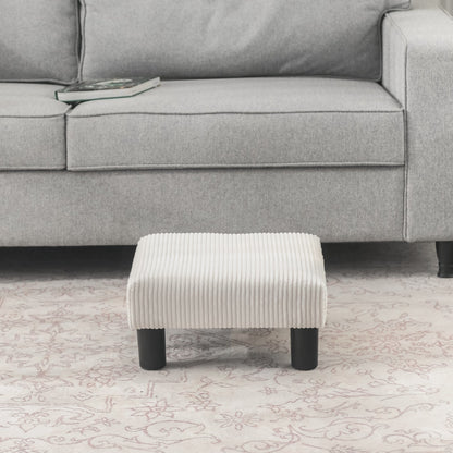 Tabouret d'escalier pour chien Adeco Ottoman rembourré en tissu