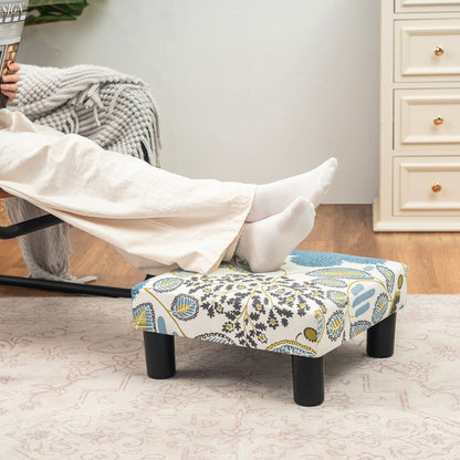 Tabouret d'escalier pour chien Adeco Ottoman rembourré en tissu