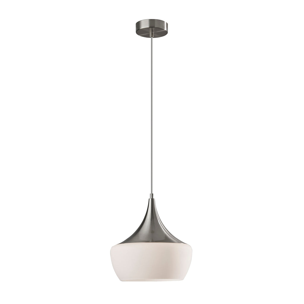 Lampe suspendue Eliza noire ou acier Adesso