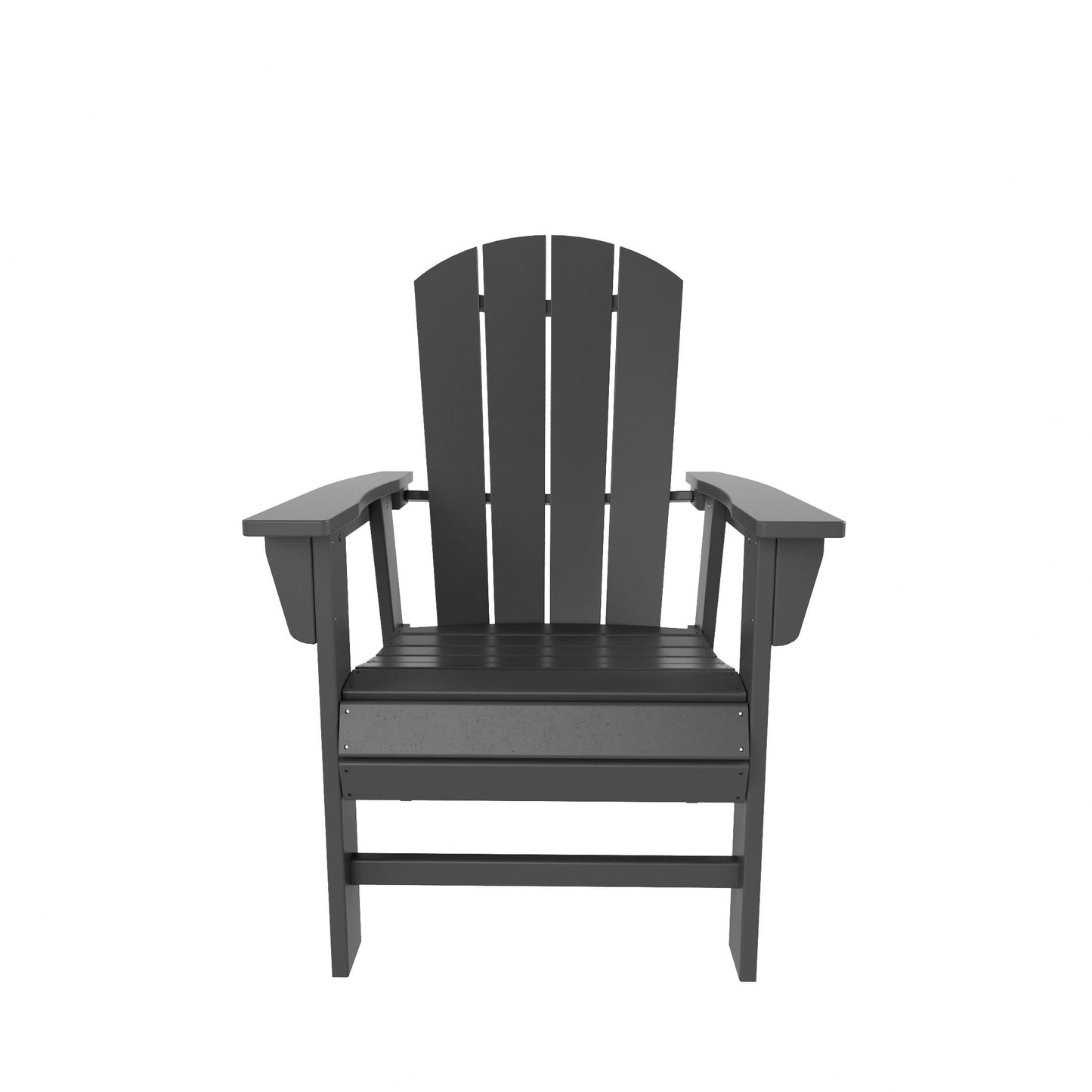 Ensemble de salle à manger d'extérieur Polytrends Laguna en PEHD, toutes saisons, avec table rectangulaire, fauteuils et banc (ensemble de 6 pièces)