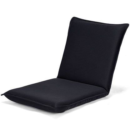 Chaise de sol réglable en maille, canapé de sol, chaise à 6 positions