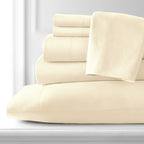 Ensemble de draps ultra-doux 7 pièces pour matelas ajustable Split King