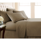 Ensemble de draps ultra-doux 7 pièces pour matelas ajustable Split King