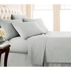 Ensemble de draps ultra-doux 7 pièces pour matelas ajustable Split King