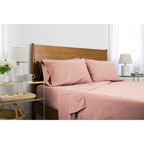 Ensemble de draps ultra-doux 7 pièces pour matelas ajustable Split King