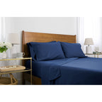 Ensemble de draps ultra-doux 7 pièces pour matelas ajustable Split King
