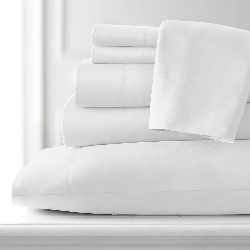 Ensemble de draps ultra-doux 7 pièces pour matelas ajustable Split King