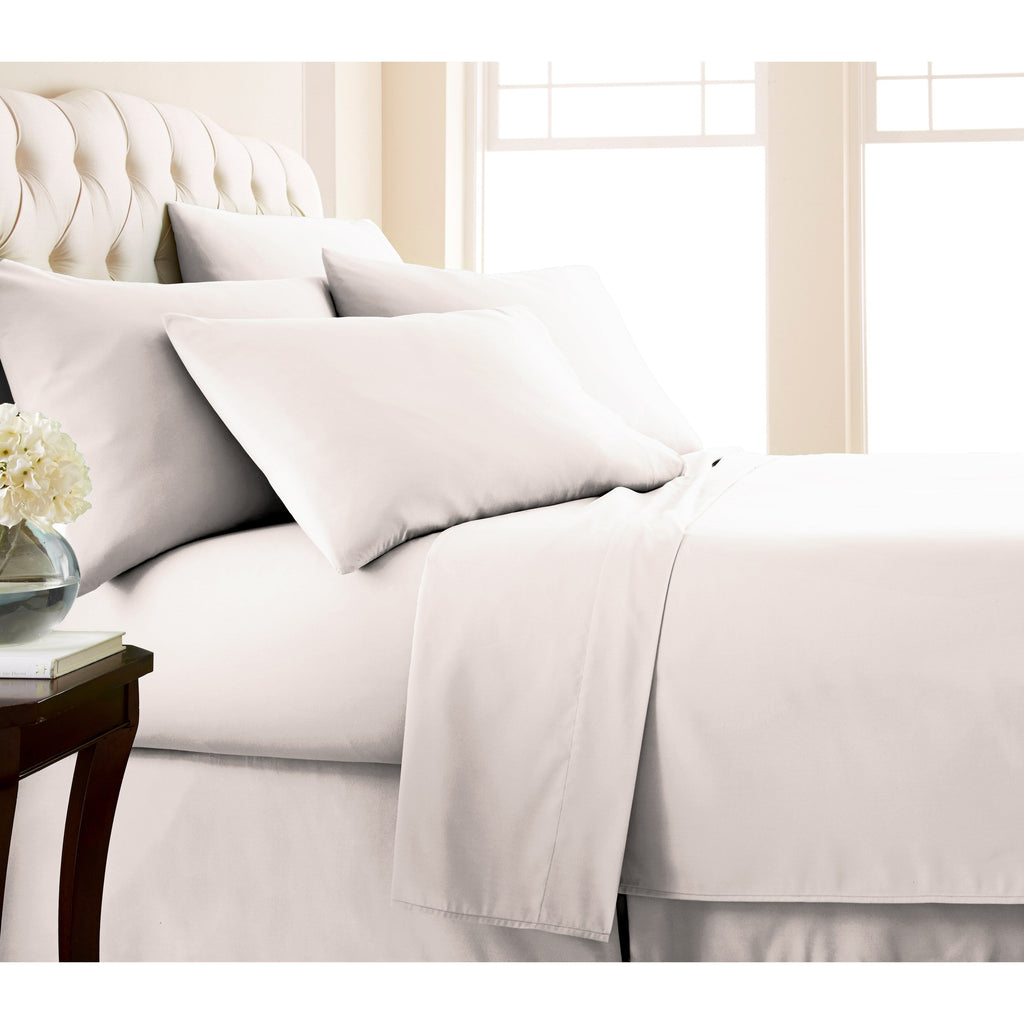 Ensemble de draps ultra-doux 7 pièces pour matelas ajustable Split King