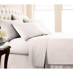 Ensemble de draps ultra-doux 7 pièces pour matelas ajustable Split King
