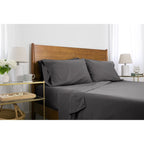Ensemble de draps ultra-doux 7 pièces pour matelas ajustable Split King